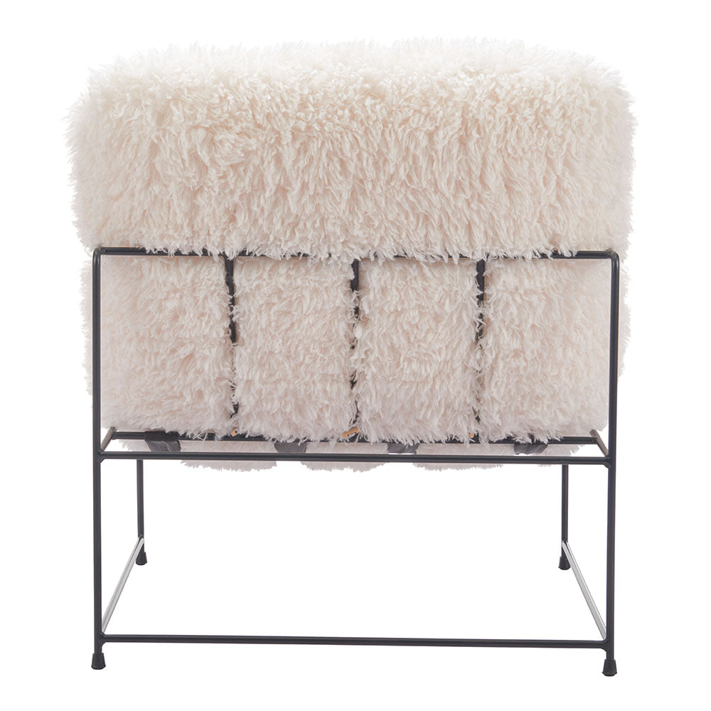 PELUT ACCENT CHAIR WHITE