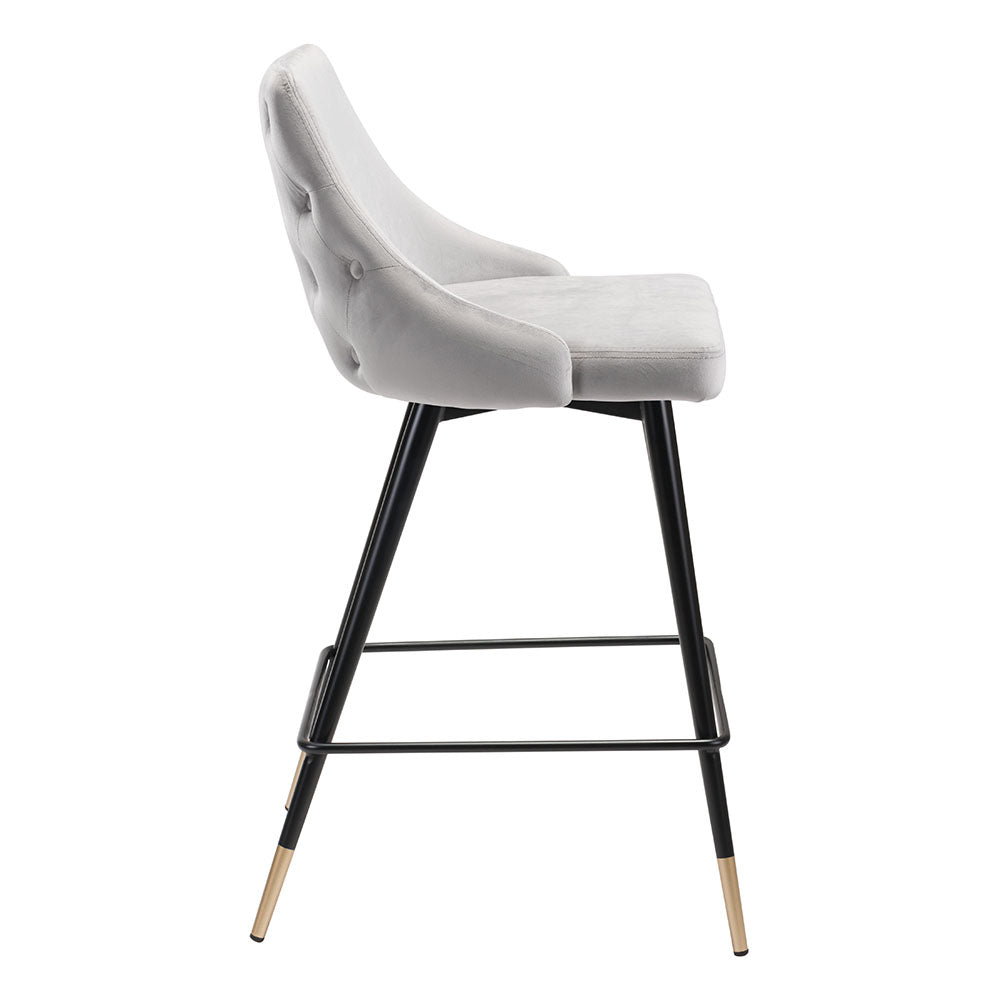 PICCOLO COUNTER STOOL GRAY