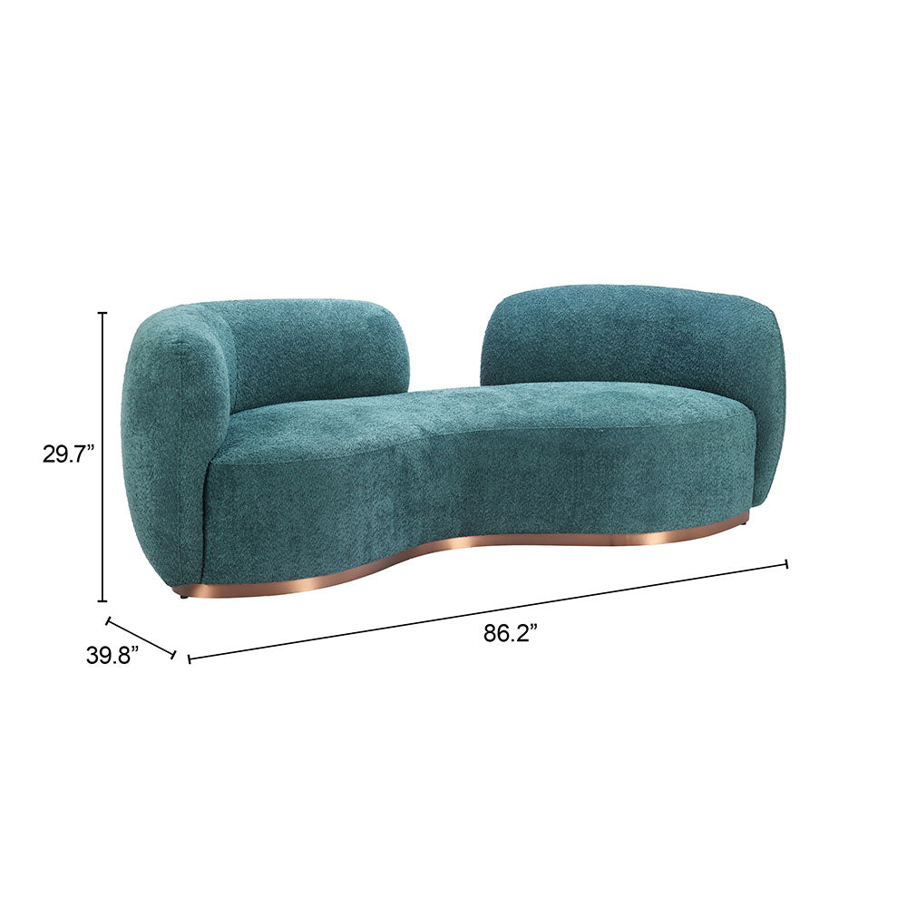 JAMELA SOFA TEAL