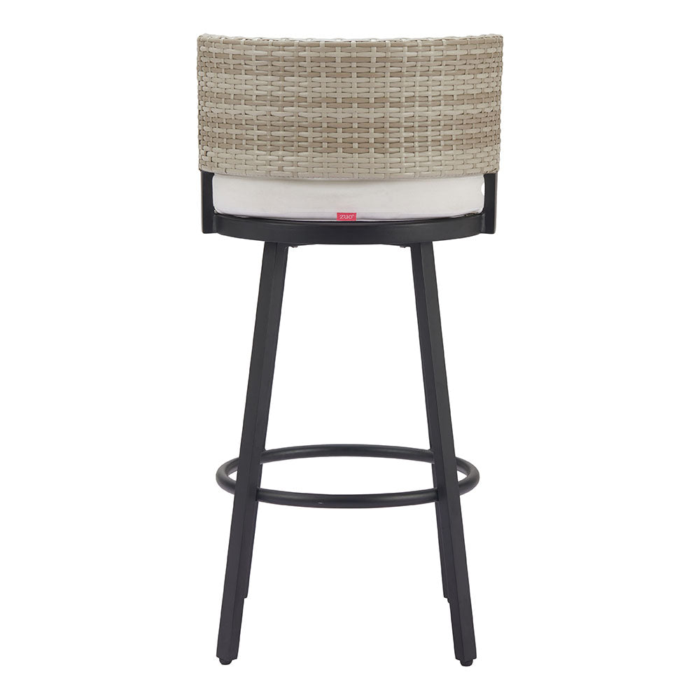 MIDNIGHT WAVE BARSTOOL WHITE