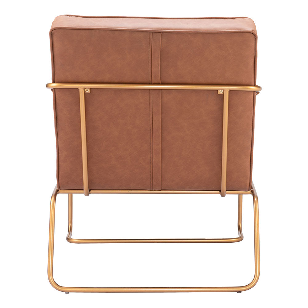 DALLAS ACCENT CHAIR VINTAGE BROWN