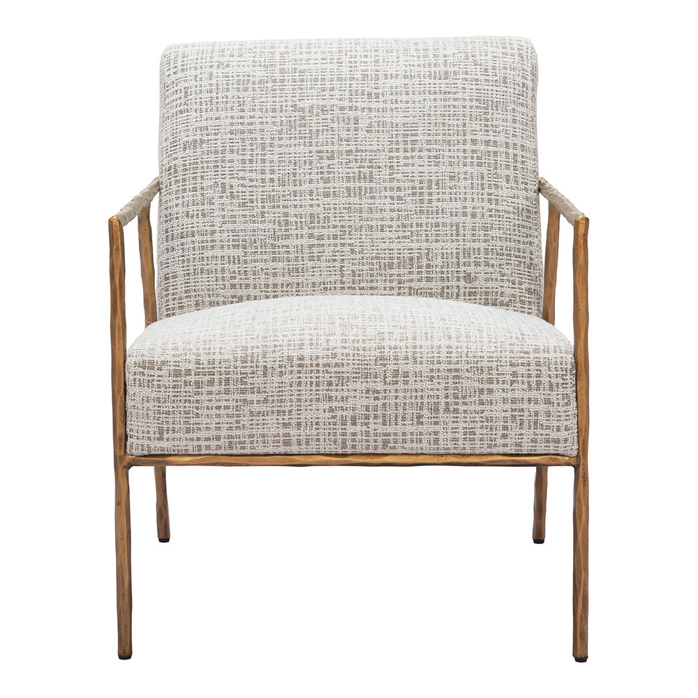 NORREBRO ACCENT CHAIR BEIGE FROST