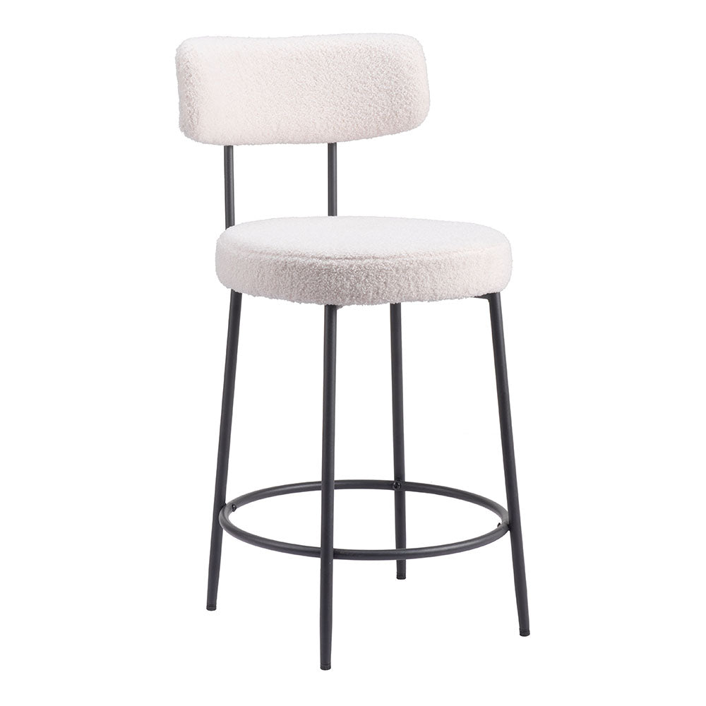 BLANCA COUNTER STOOL IVORY