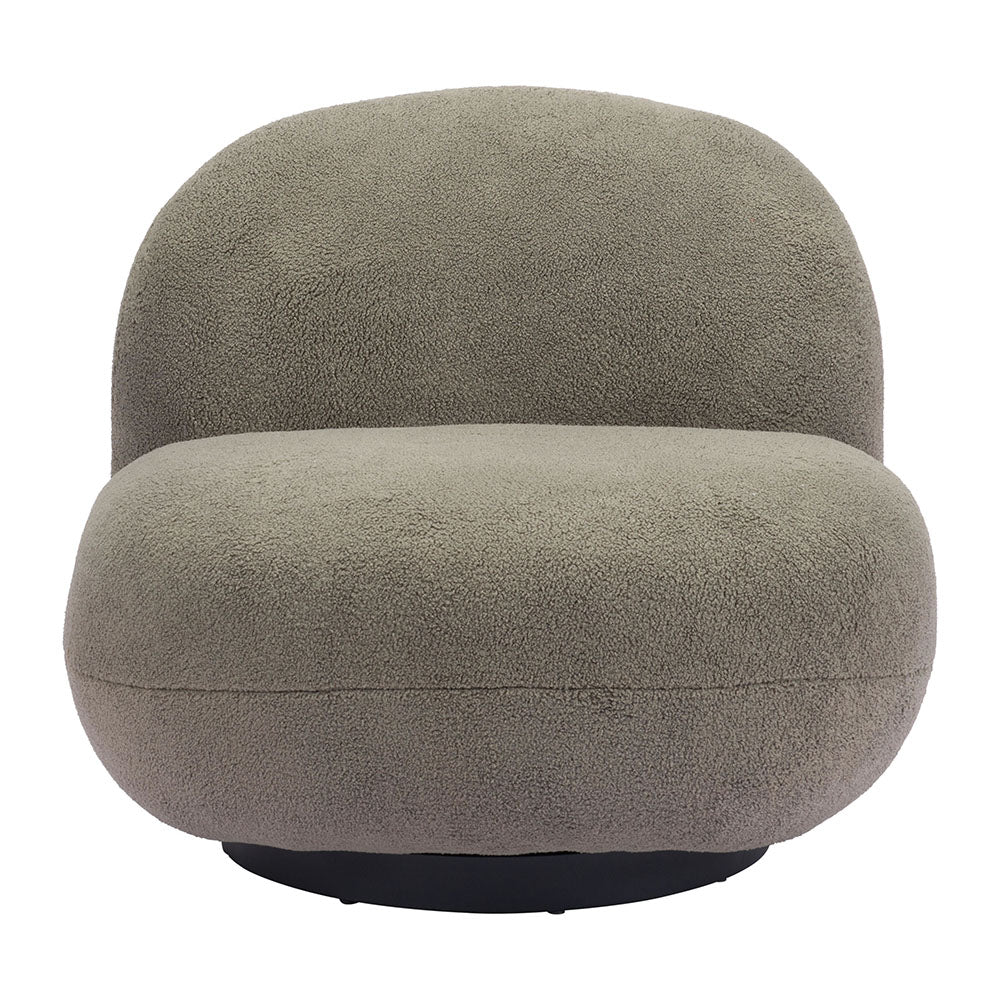 MYANMAR ACCENT CHAIR OLIVE GREEN