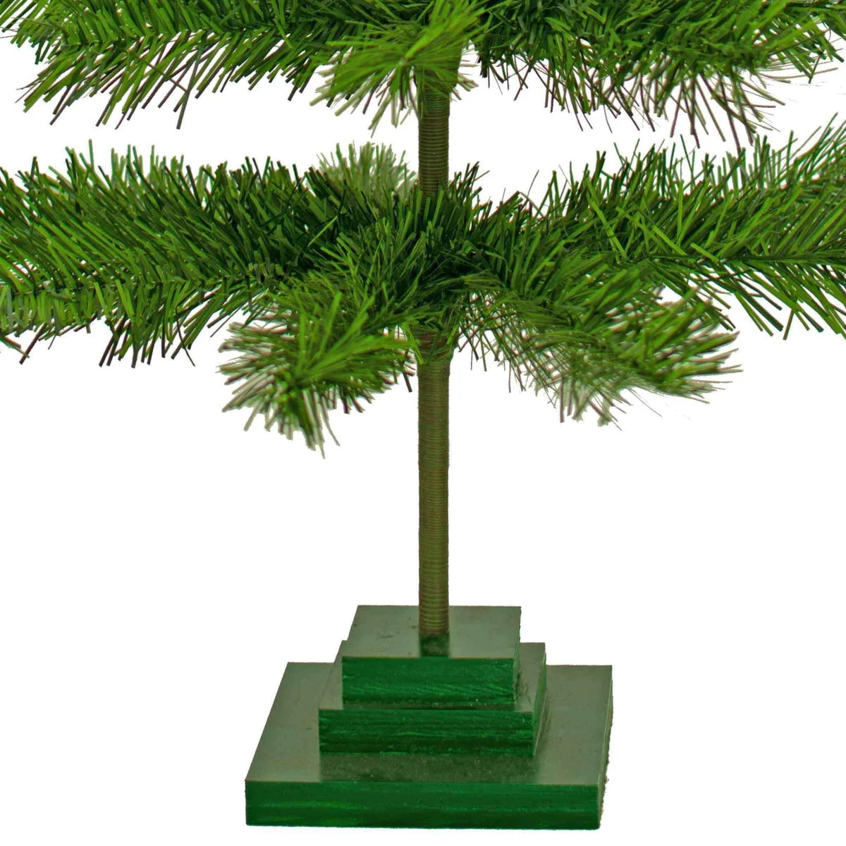 ALPINE GREEN TINSEL CHRISTMAS TREE