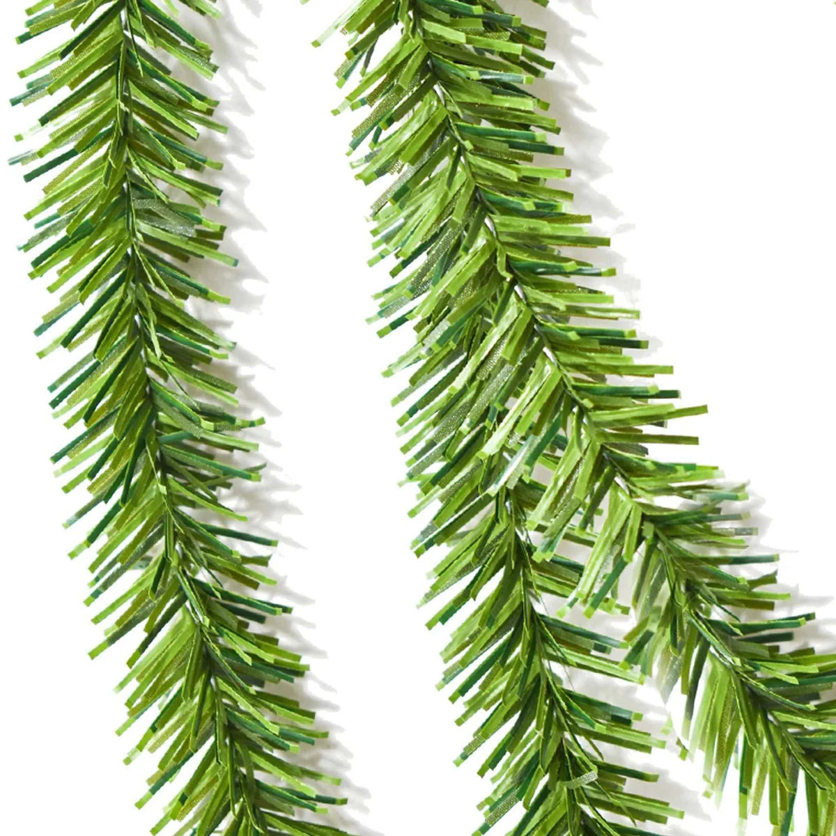 ALPINE GREEN TINSEL GARLAND