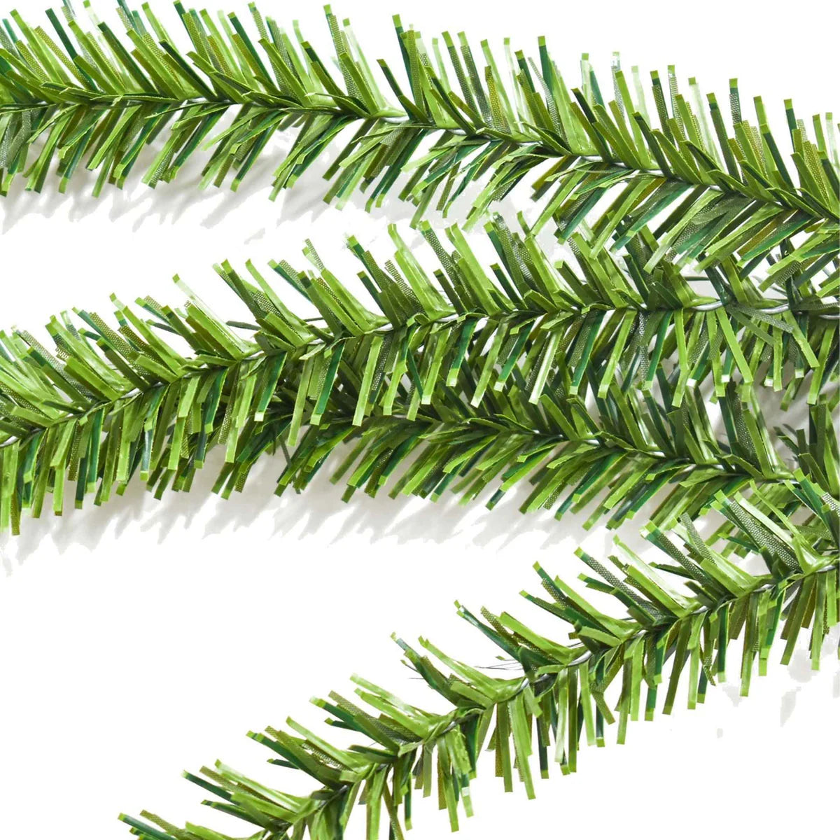 ALPINE GREEN TINSEL GARLAND