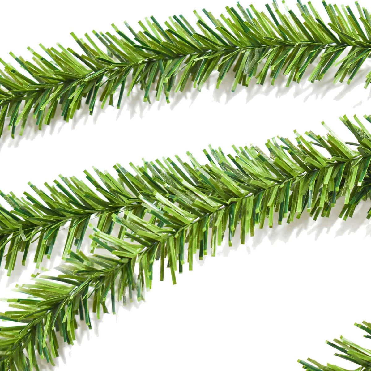 ALPINE GREEN TINSEL GARLAND