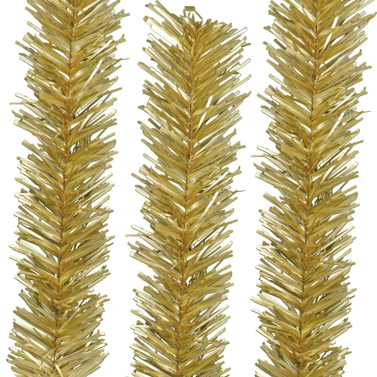 ANTIQUE GOLD TINSEL GARLAND