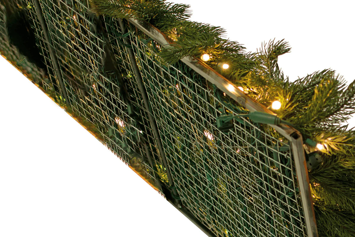 ARTIFICIAL GREENERY WALL PANELS WITH LED LIGHTS