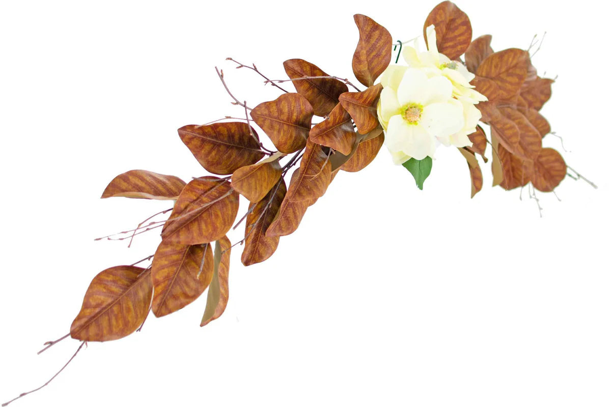 ARTIFICIAL MAGNOLIA LEAF SWAG