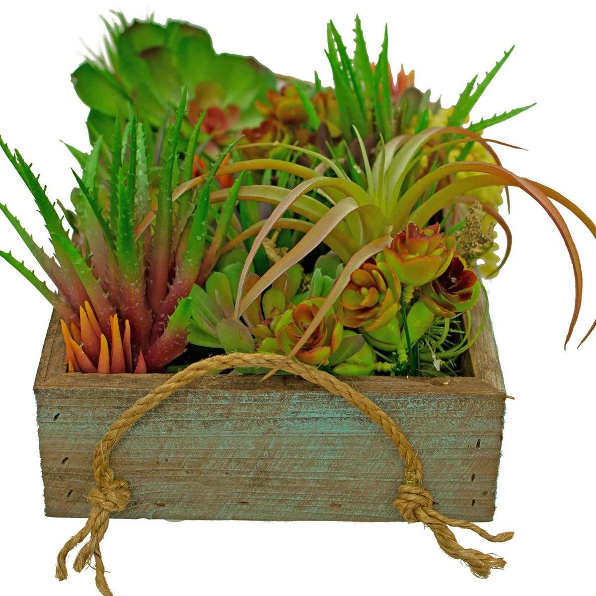 ARTIFICIAL SUCCULENT PLANTER BOX