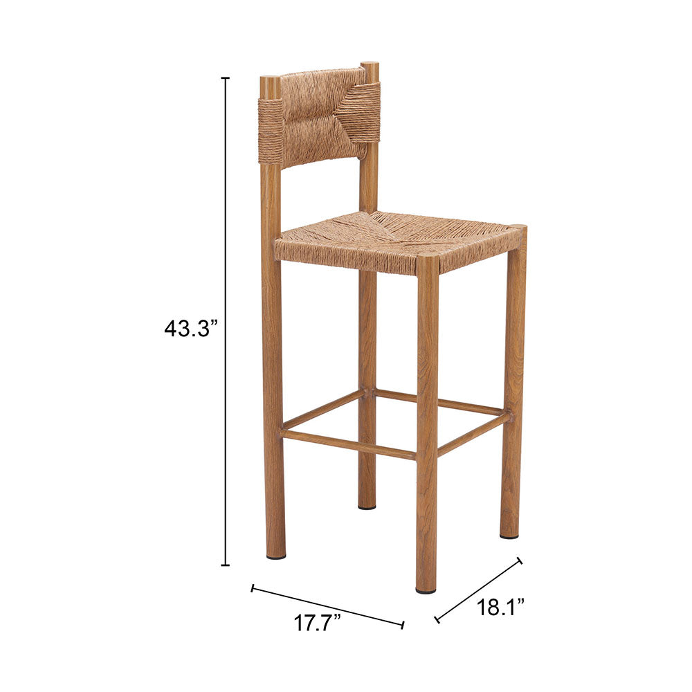 ISKA BARSTOOL NATURAL