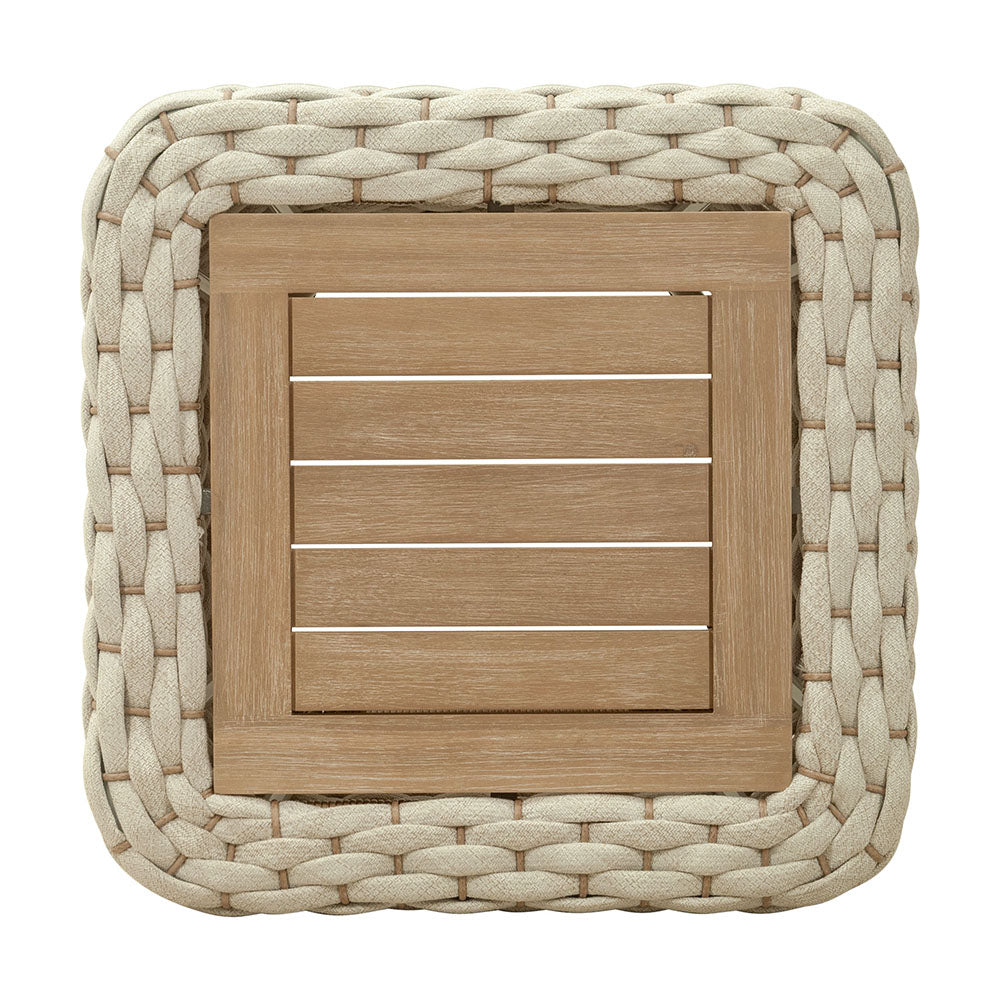 ANTUL COFFEE TABLE WHITE & NATURAL