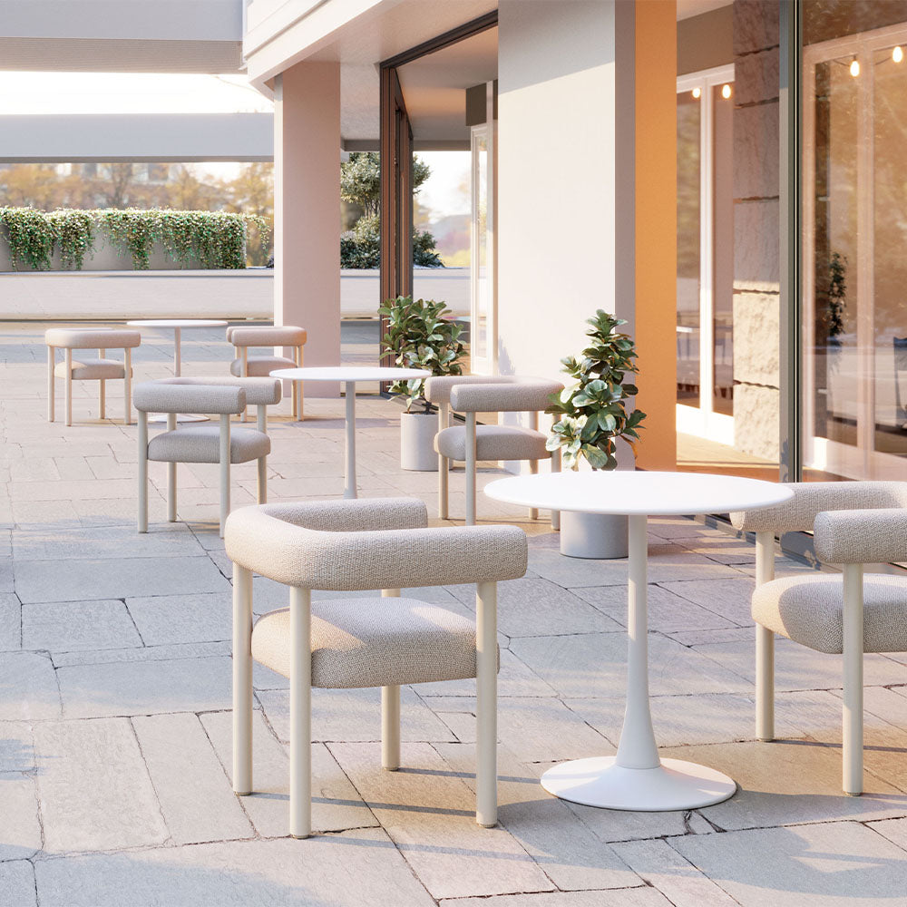 SOLEIL DINING TABLE WHITE