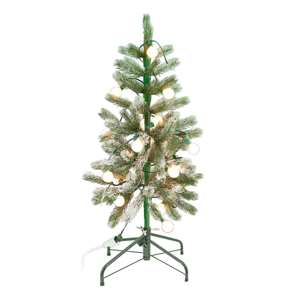 ASPEN PINE FLOCKED CHRISTMAS TREE
