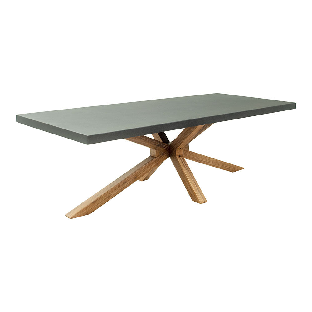 SUAN RECTANGULAR DINING TABLE GRAY