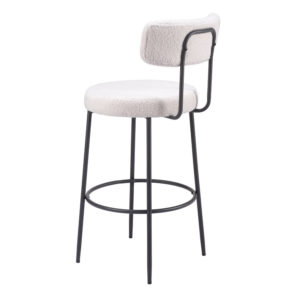 BLANCA BARSTOOL IVORY