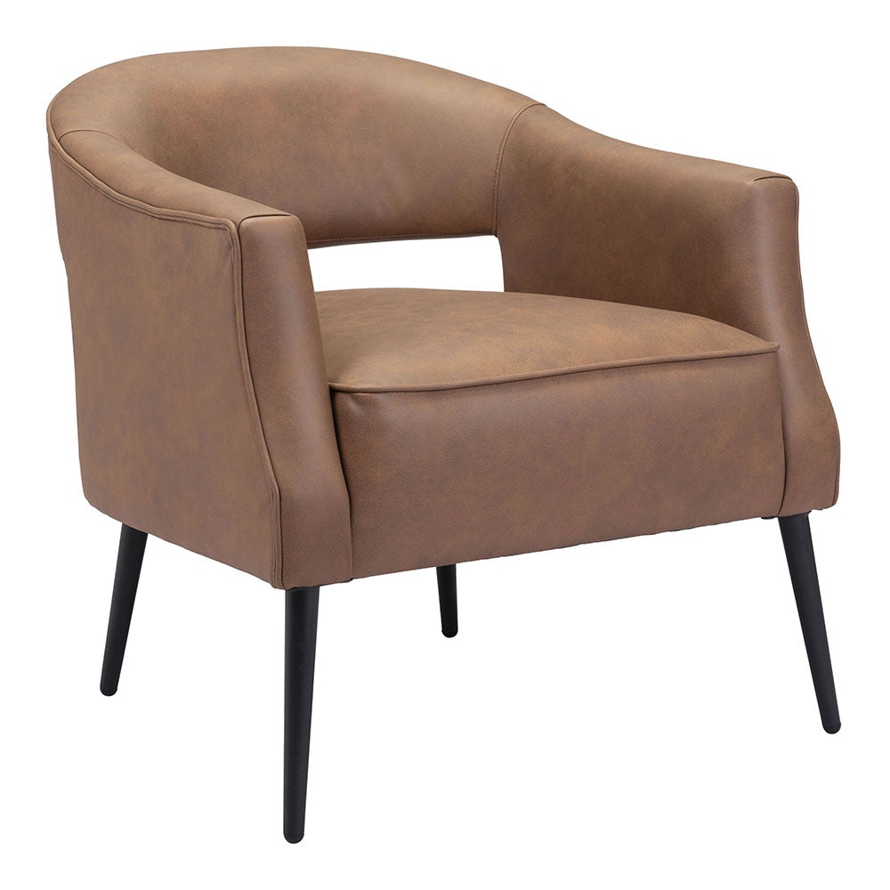 BERKELEY ACCENT CHAIR VINTAGE BROWN