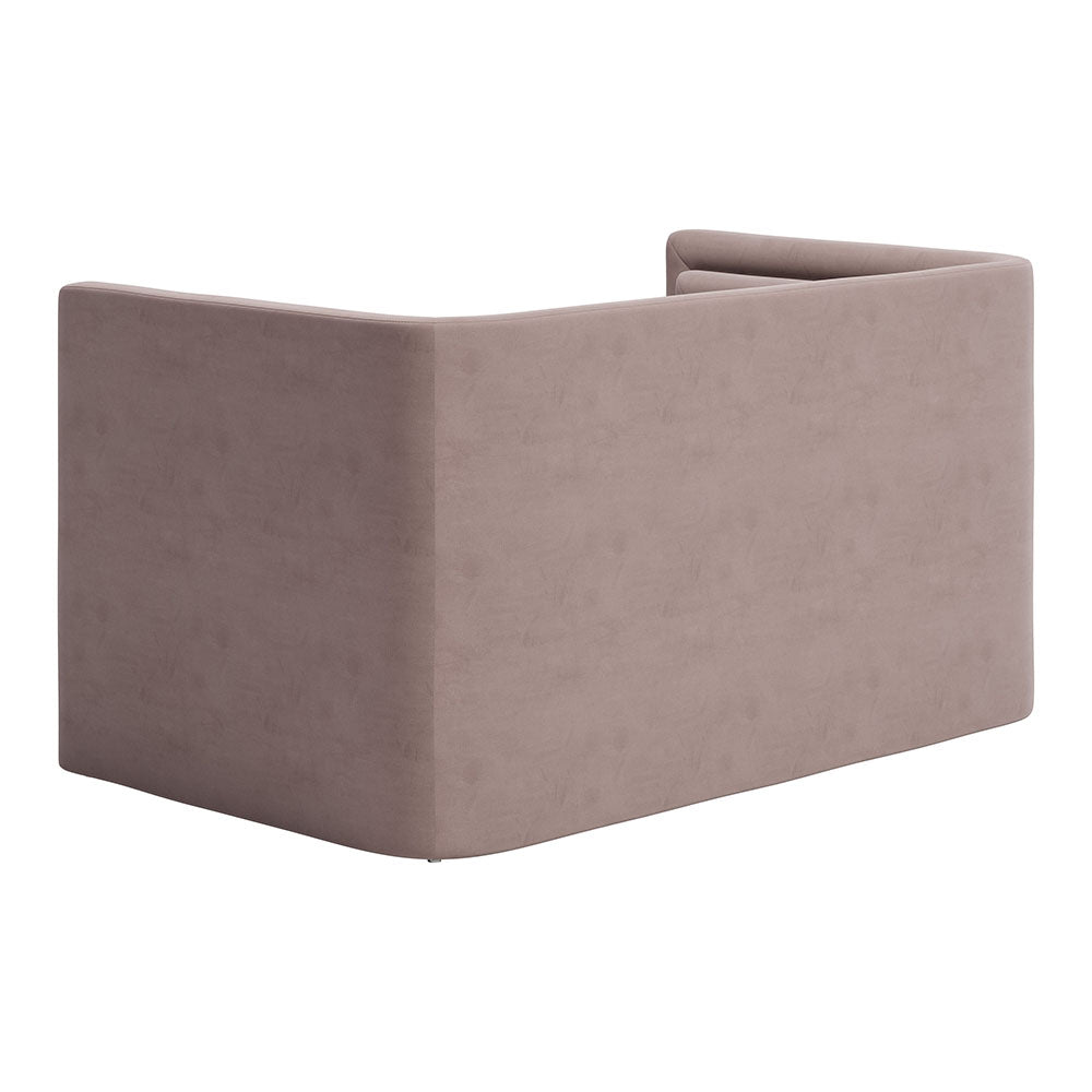 TRIPPEL LOVESEAT TAUPE