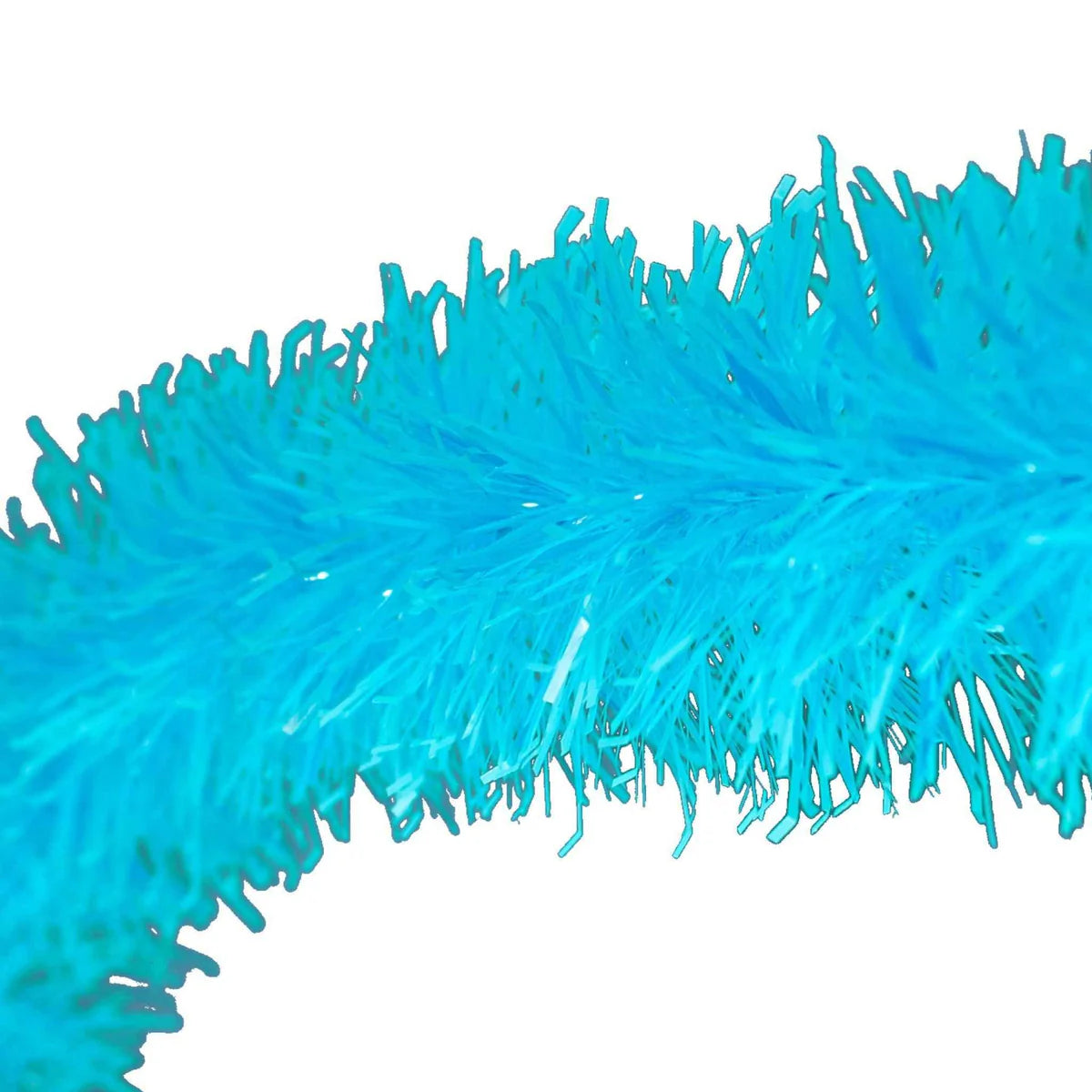 BABY BLUE TINSEL GARLAND