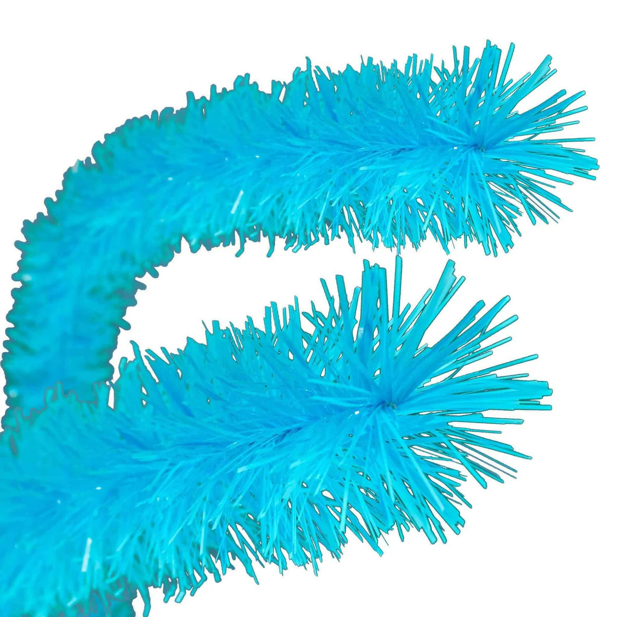 BABY BLUE TINSEL GARLAND