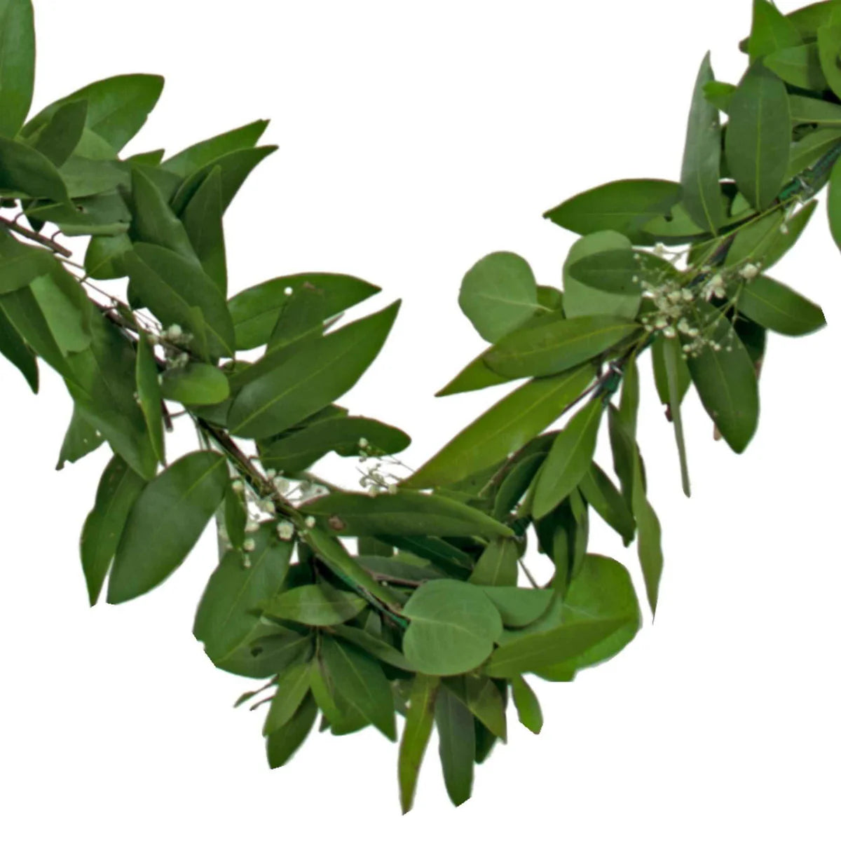 BAY LEAF HANGING HEART WREATH