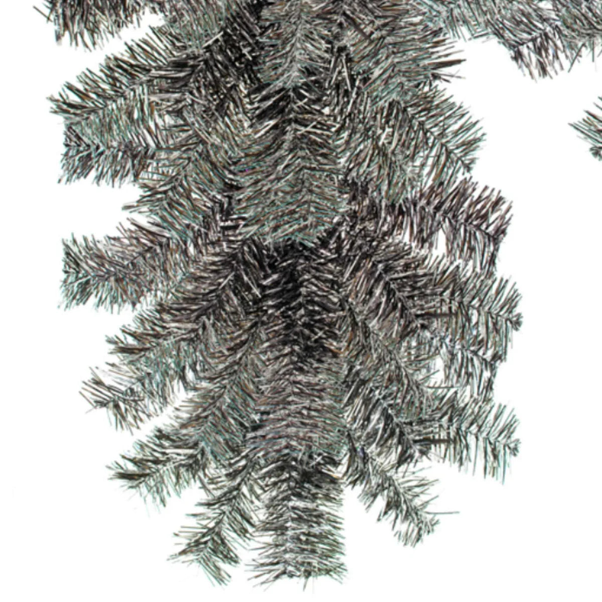 BLACK & SILVER CHRISTMAS GARLAND