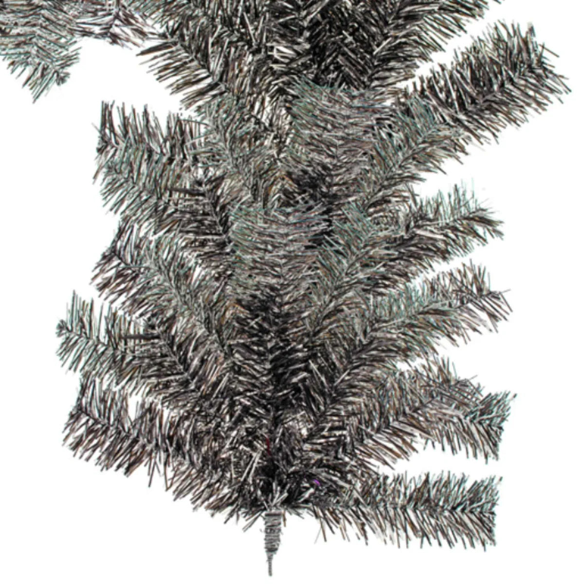 BLACK & SILVER CHRISTMAS GARLAND