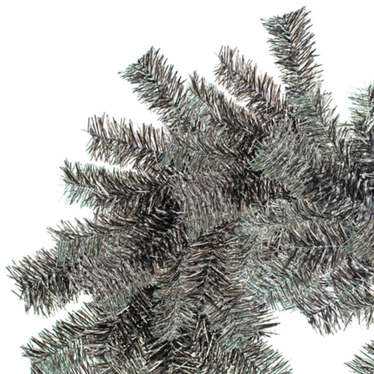 BLACK & SILVER CHRISTMAS GARLAND