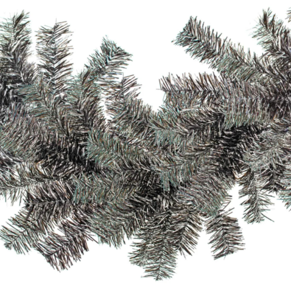 BLACK & SILVER CHRISTMAS GARLAND