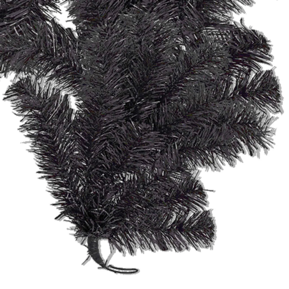 BLACK CHRISTMAS GARLAND