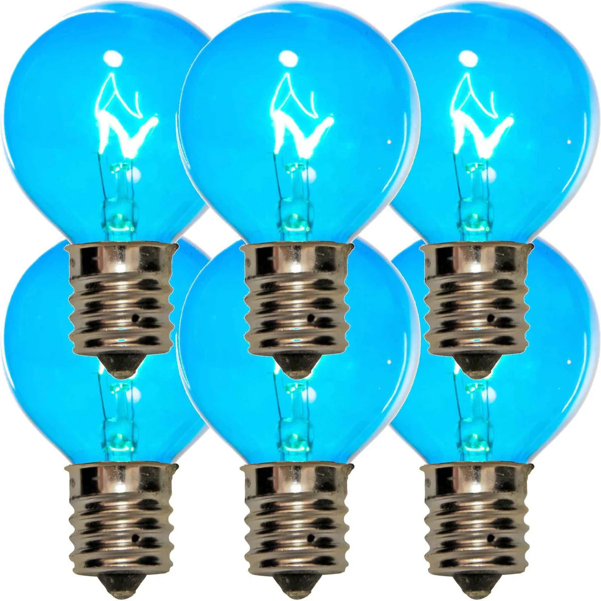 BLUE G40 LIGHT BULBS