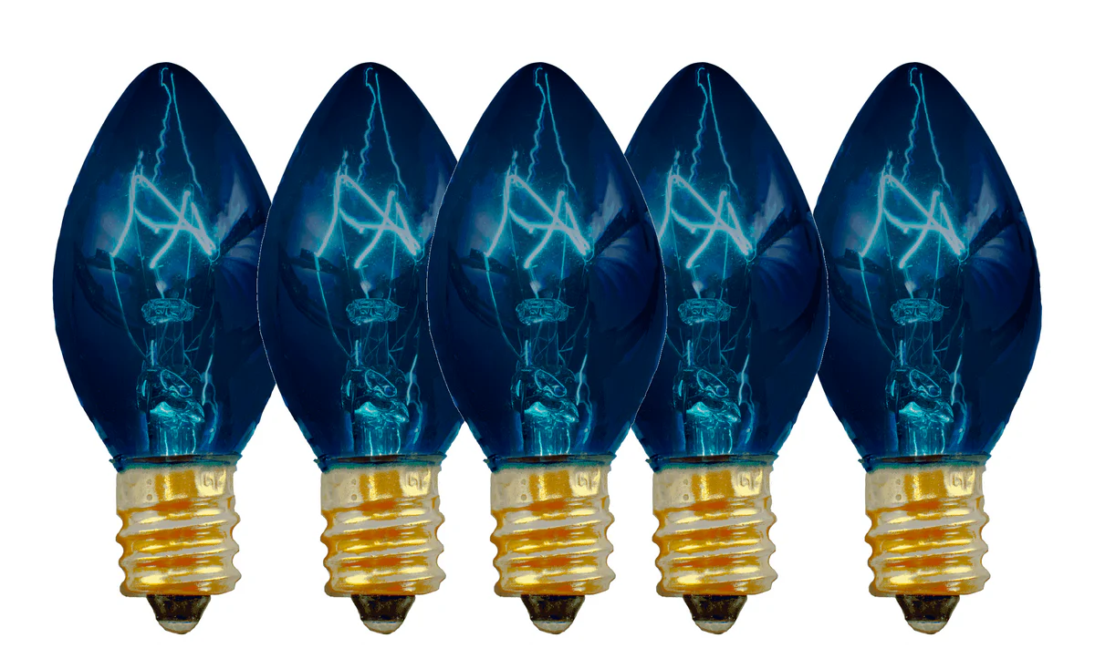 BLUE LIGHT BULBS