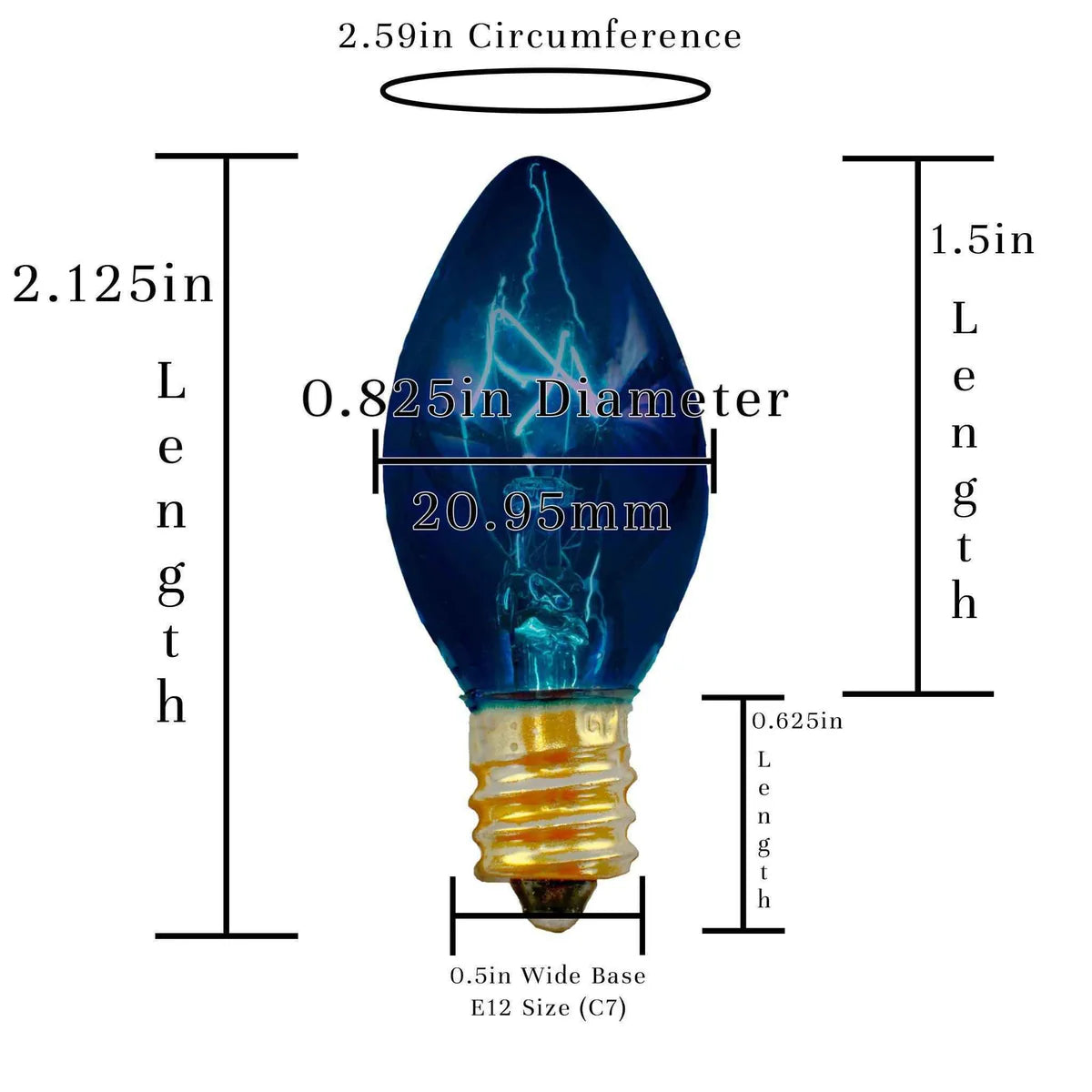 BLUE MAGNETIC STRING LIGHTS