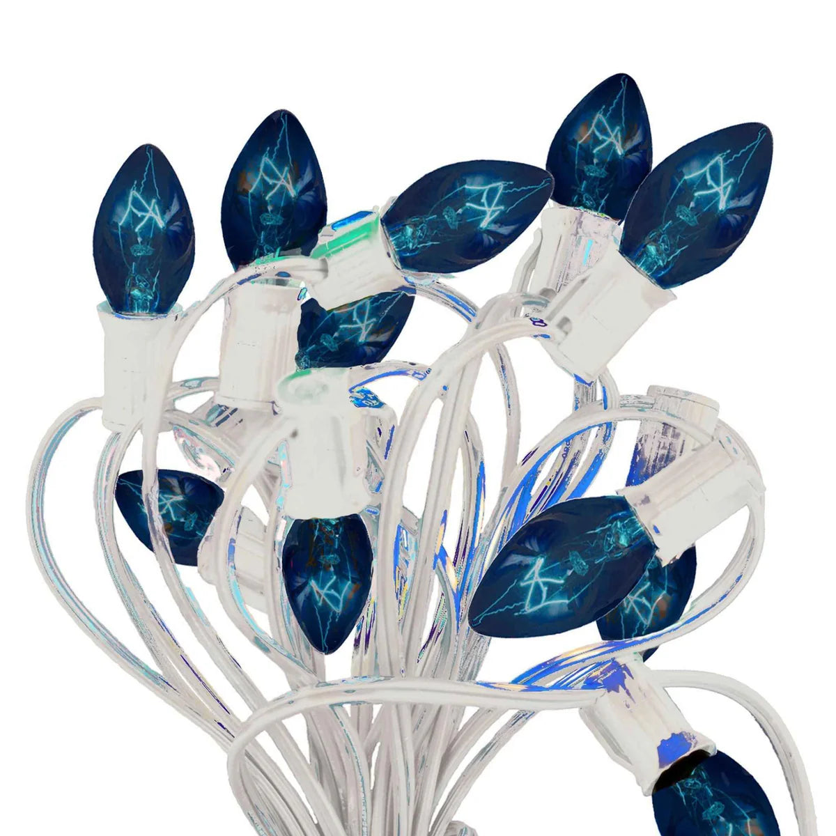 BLUE MAGNETIC STRING LIGHTS