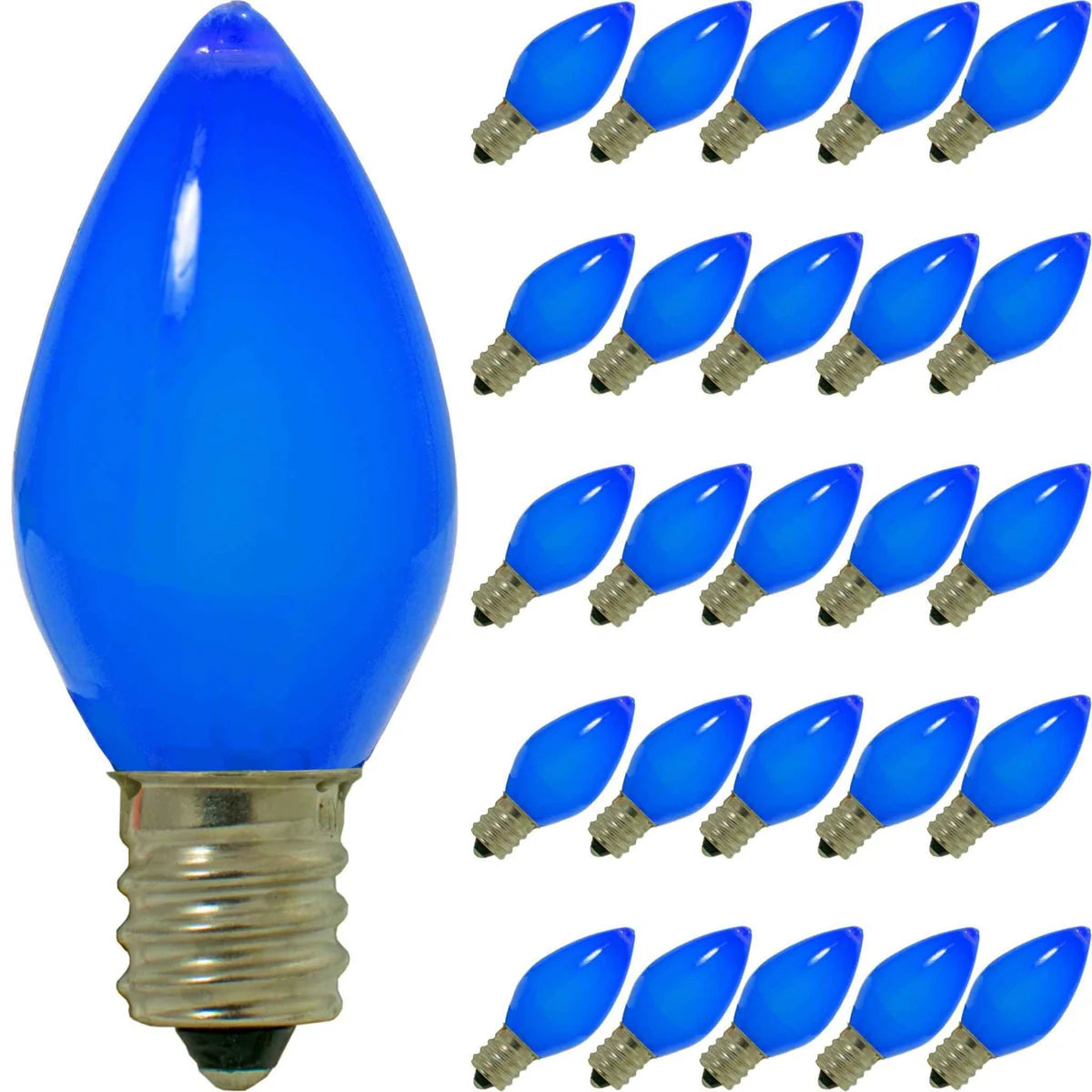BLUE SOLID LED LIGHT BULBS