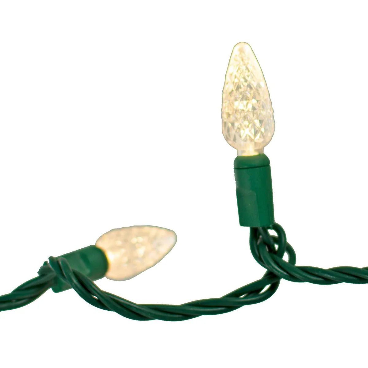 C6 LED WARM WHITE CHRISTMAS LIGHTS