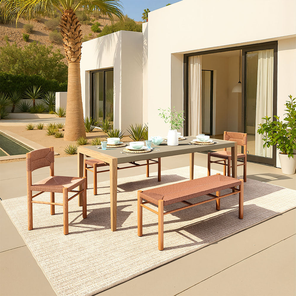 KATA DINING TABLE GRAY