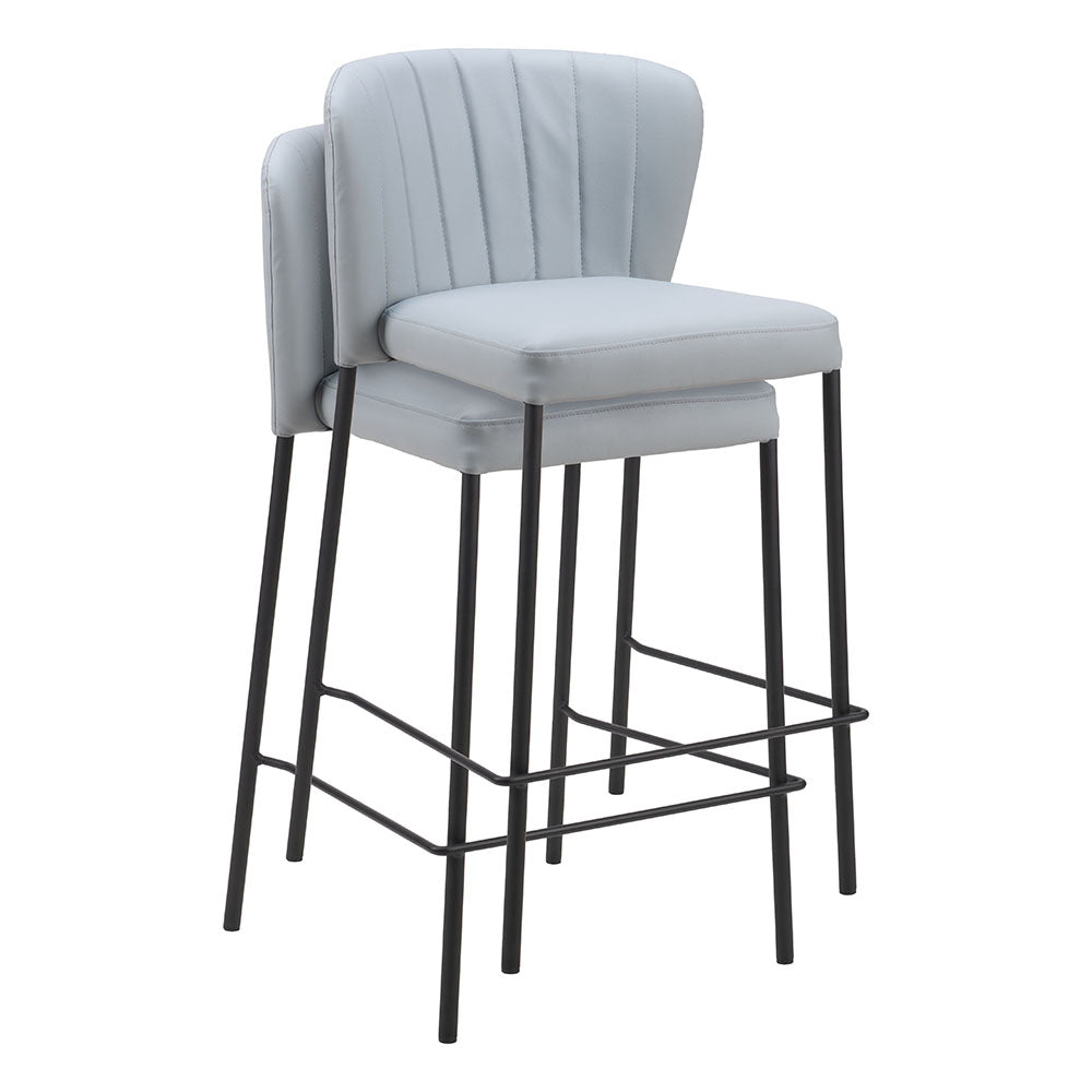 LINZ COUNTER STOOL GRAY