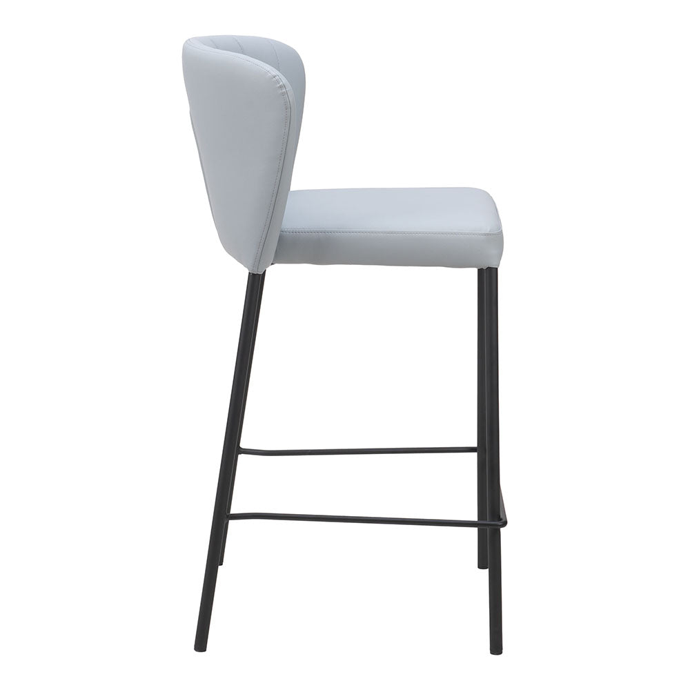 LINZ COUNTER STOOL GRAY
