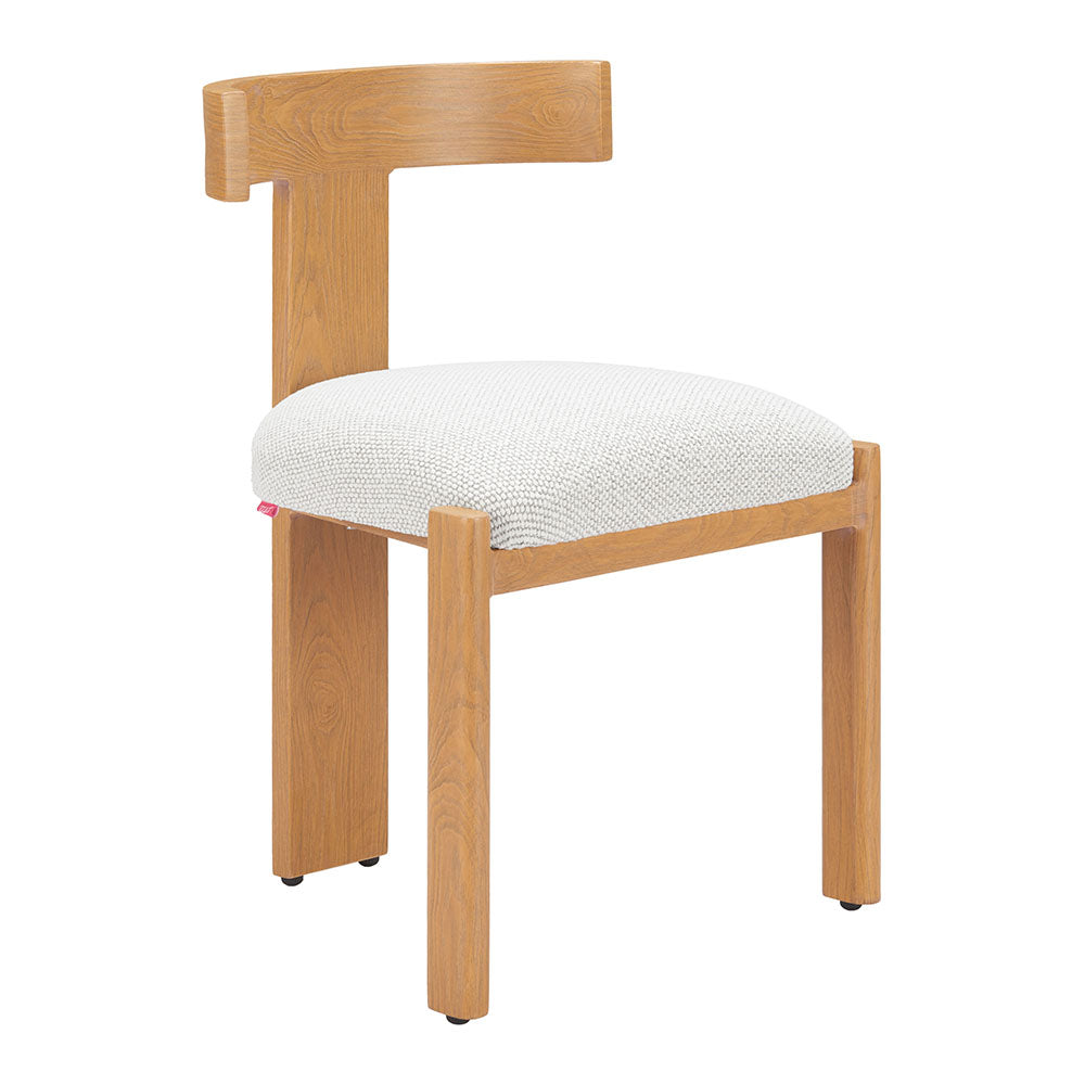 TIANA DINING CHAIR NATURAL & BEIGE