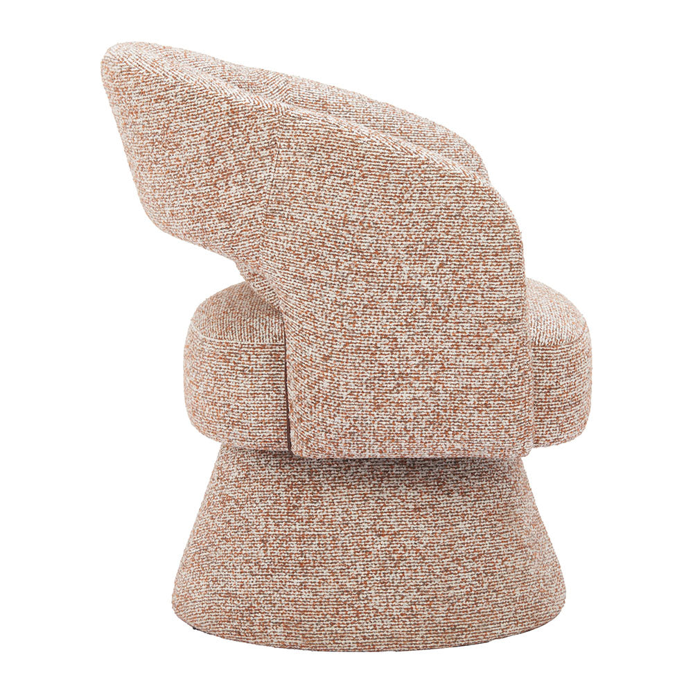 LIVA SWIVEL CHAIR FROSTY BROWN