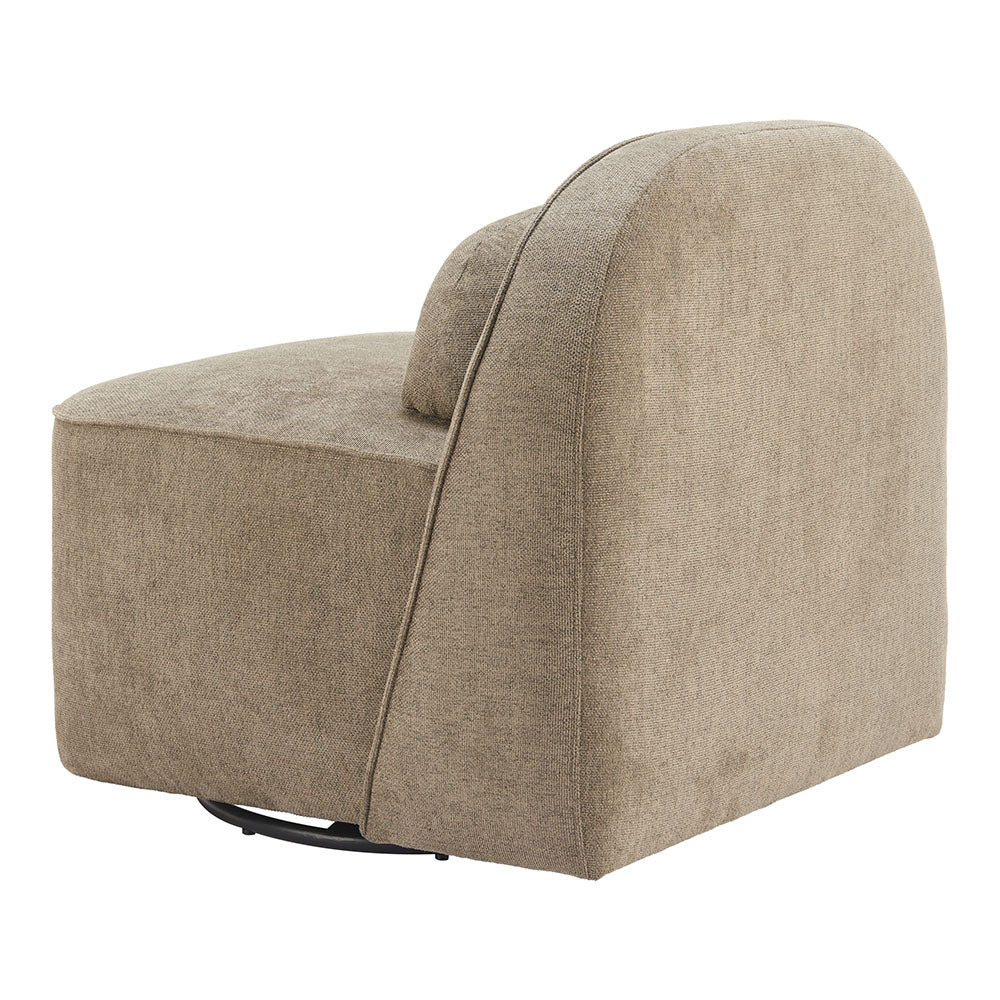 KAKAO SWIVEL CHAIR OLIVE BROWN