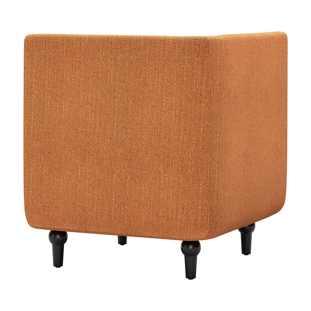 MALBEN CORNER CHAIR BROWN