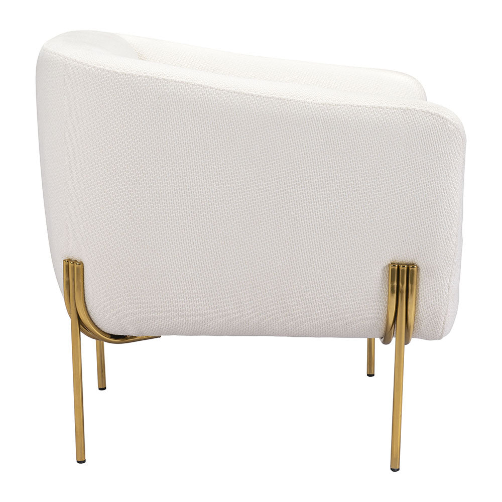 MICAELA ARMCHAIR LVORY