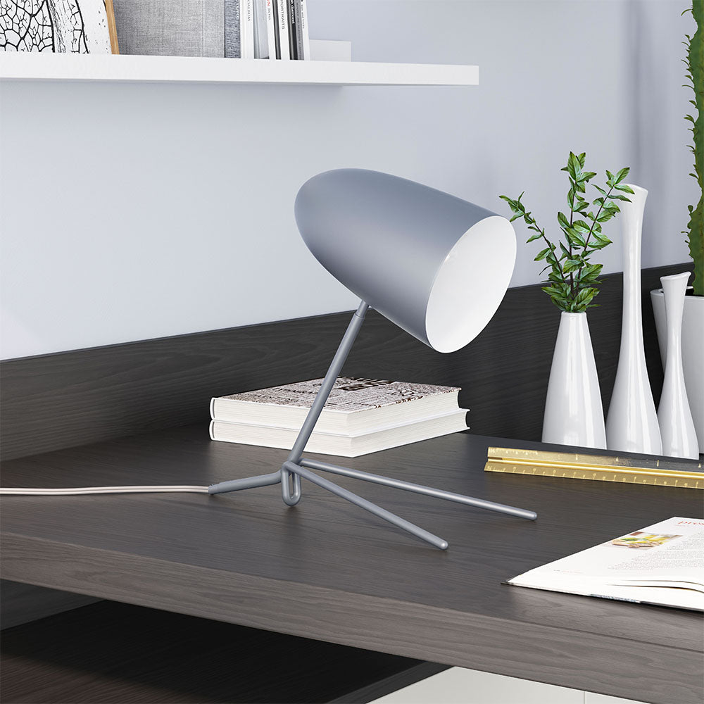 JAMISON TABLE LAMP GRAY
