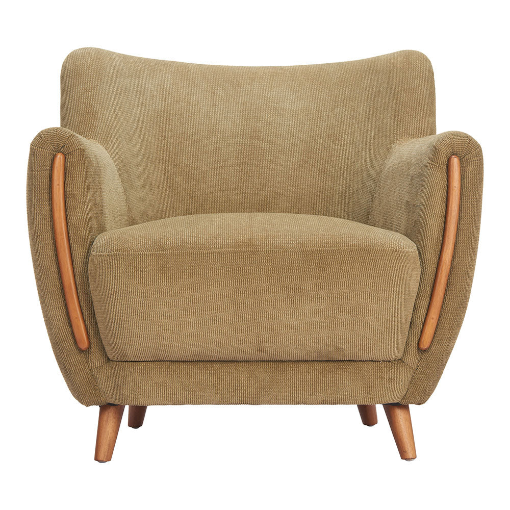 HAKO ACCENT CHAIR OLIVE GREEN