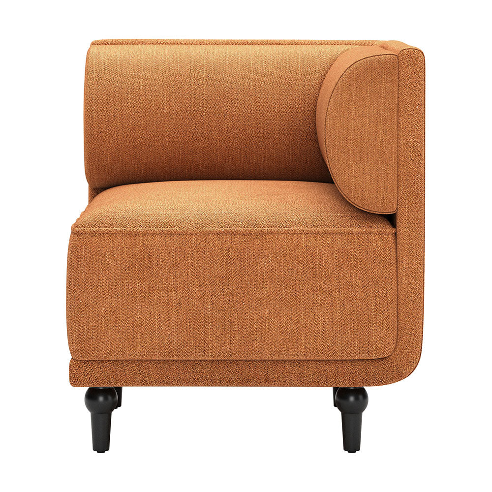 MALBEN CORNER CHAIR BROWN