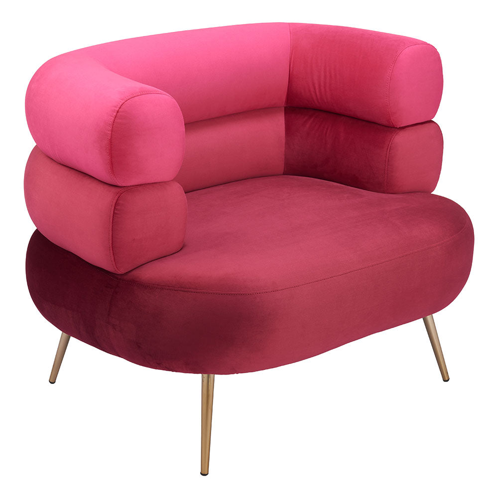 ARISH ACCENT CHAIR RED